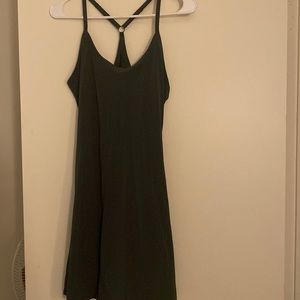 Outdoor voices green exercise dress